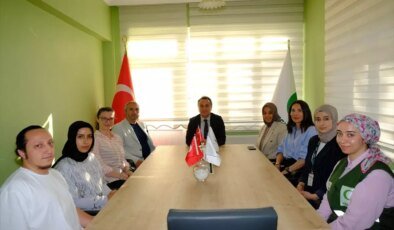 Rektör Fatih Yılmaz Yeşilay Tokat Şubesini Ziyaret Etti