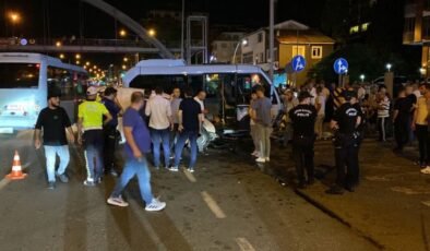 Rize’de trafik kazası: 10 yaralı