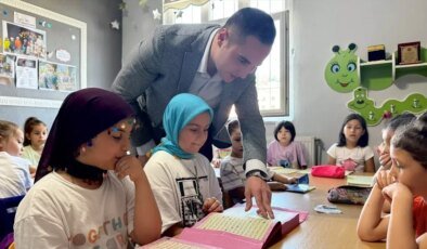 Salıpazarı Kaymakamı Kur’an Kurslarını Ziyaret Etti
