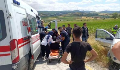 Samsun’da Trafik Kazası: 2 Yaralı