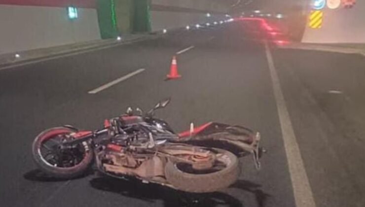 Şebinkarahisar’da tünelde motosiklet devrildi: 2 ölü