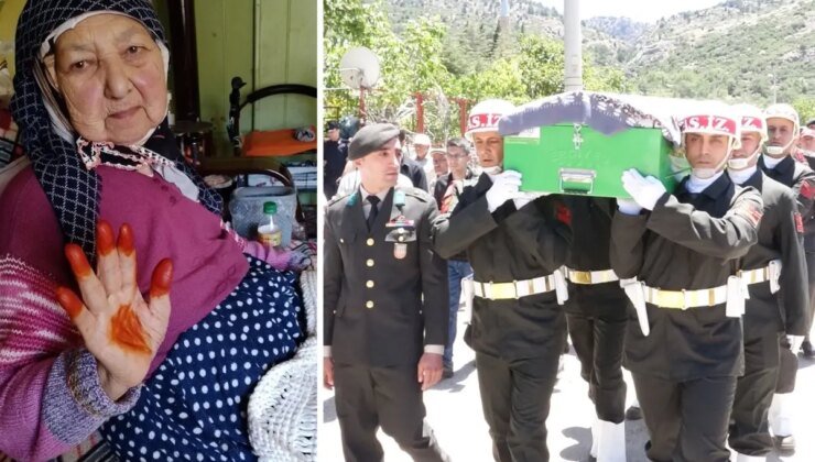 Şehit annesi Remziye Çetin’in vasiyeti yerine getirildi