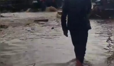 Şiddetli sağanak yağış Kars ve Ardahan’da sele neden oldu