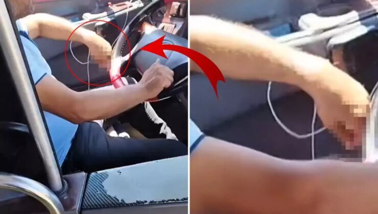 Sigara içen İETT şoförü uyarılınca çıldırdı: 50 tane kamera var, sana mı kaldı?