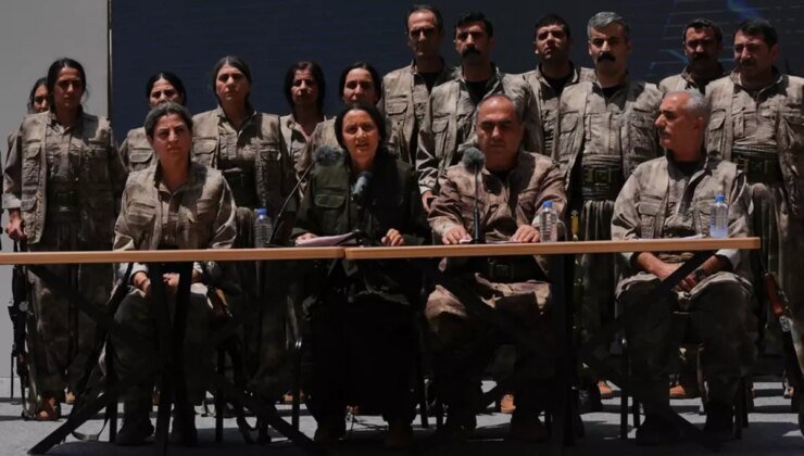 Silahlarını yakarak imha eden PKK’lıların kimlikleri belli oldu! İşte Bese Hozat’ın gerçek adı