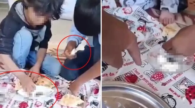 Skandal iddia: Üvey kardeşlerine hayvan dışkısı yedirdi