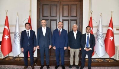 THY Genel Müdür Yardımcısı Ali Türk, Tekirdağ Valisi Soytürk’ü Ziyaret Etti