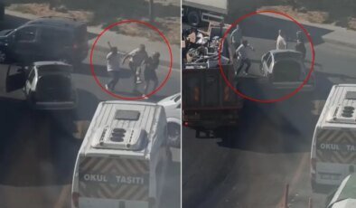 Trafikte yol verme kavgası: Sürücü bagajdan aldığı keserle saldırdı