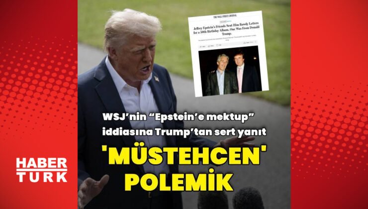 Trump Epstein’e mektup gönderdiği iddiasını yalanladı