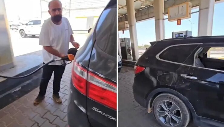 Türk vatandaşı Libya’da! Aracının deposunu fulledi, ödediği paraya inanamadı