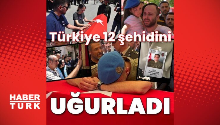Türkiye şehitlerini uğurladı