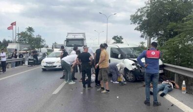 Tuzla D-100 Karayolunda Motosiklet Kazası: 2 Yaralı