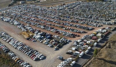 Yediemin otoparkındaki araçlar satılacak, geliri devlete gidecek