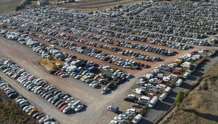 Yediemin otoparkındaki araçlar satılacak, geliri devlete gidecek