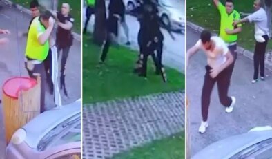 Yer: Konya! "Bize iş yaptırmıyorsunuz" deyip polislere saldırdılar
