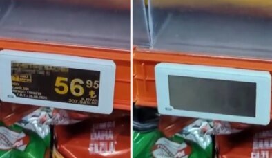 Zincir marketlerde "elektronik etiket" dönemi