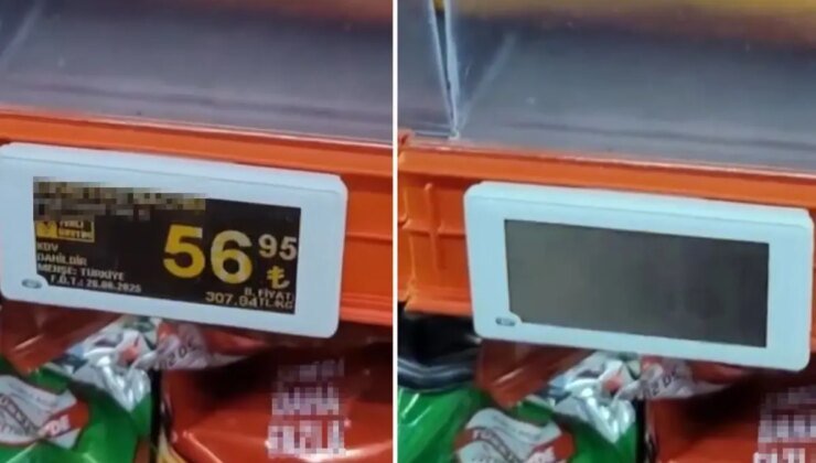 Zincir marketlerde "elektronik etiket" dönemi