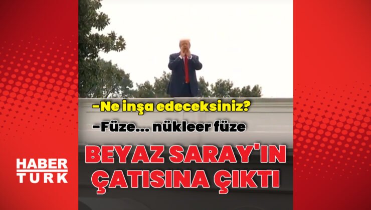 ABD Başkanı Trump soruları çatıdan yanıtladı