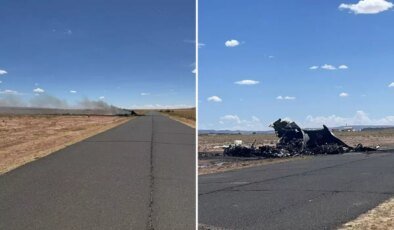ABD’de hasta nakil uçağı düştü, kurtulan olmadı