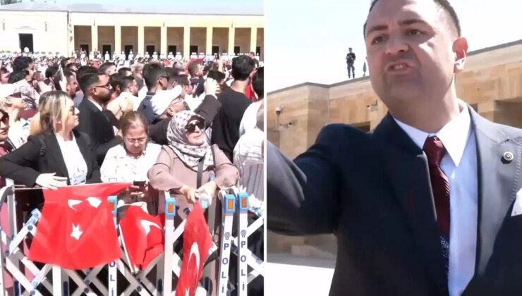 Anıtkabir’de atılan slogan CHP’li vekili küplere bindirdi: Her sene her sene bu ayıp olur mu?