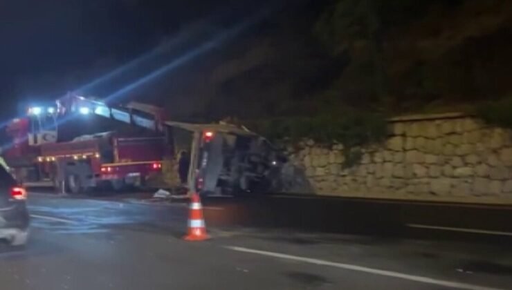 Ankara’da otobüs ile kamyonet çarpıştı: 6 yaralı