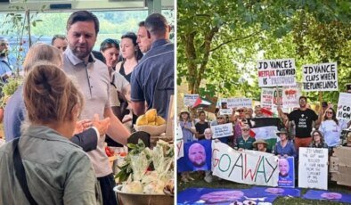 Aracını engelli alanına park eden ABD Başkan Yardımcısına köylülerden tepki