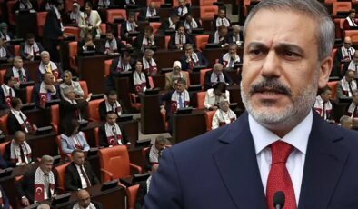 Bakan Fidan, TBMM’den ilan etti: Bu plan bizim için yok hükmündedir