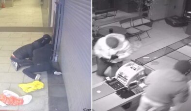 Başakşehir’de kuyumcuda kasayı bulamayan hırsızlar birbirine ‘Kasa yok’ diye bağırdı
