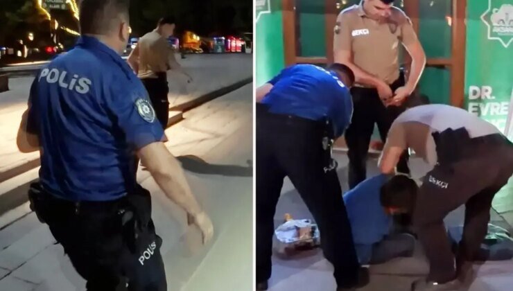 Belediye büfesinden hırsızlık yaparken suçüstü yakalandı
