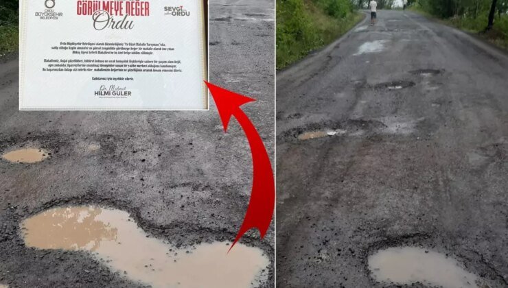 Belediye "görülmeye değer mahalle" unvanı verdi ama görmeye gidecek yolu yok