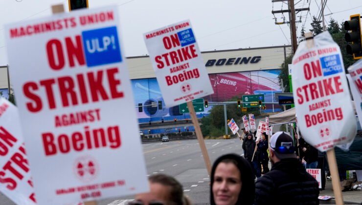Boeing’de 1996’dan bu yana bir ilk! Binlerce kişi greve gidiyor