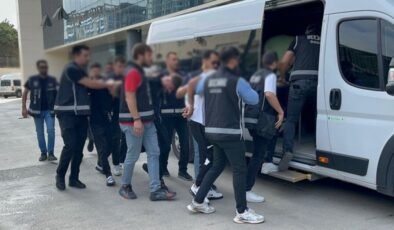 Bursa merkezli 6 ilde suç örgütüne yönelik operasyon: 9 tutuklama