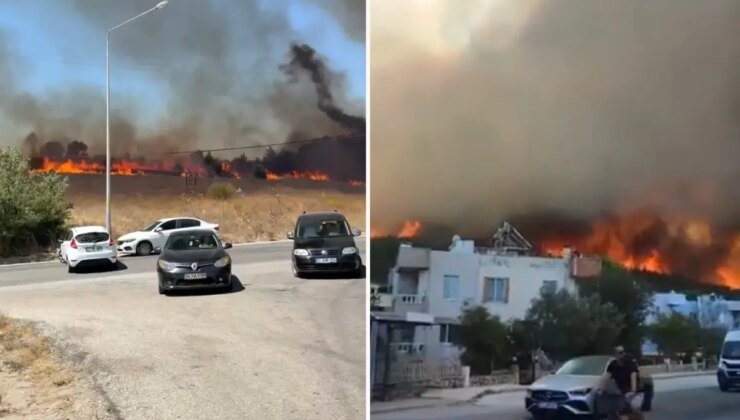 Çanakkale’deki yangında 47 kişi hastaneye kaldırıldı
