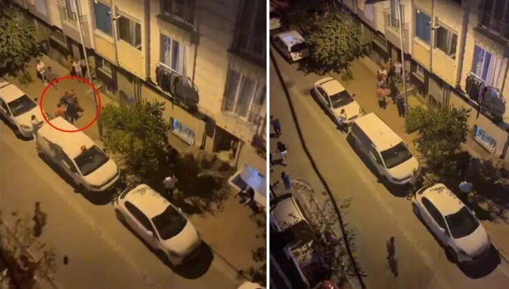 Çocuk yaştaki saldırgan, polisi böyle yumrukladı