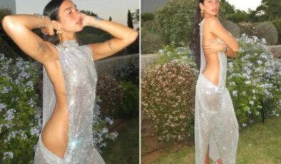 Dua Lipa, doğum gününde giydiği kıyafet ile ağızları açık bıraktı