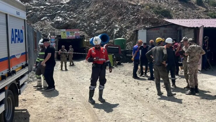 Elazığ’da maden ocağında göçük! Çok sayıda ekip olay yerinde