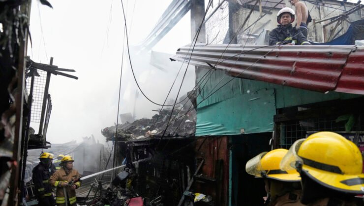 Filipinler’de yangın: Üçüncü alarm seviyesine geçildi