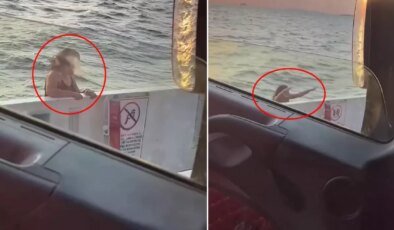 Genç kadın feribottan atlayarak intihar etti