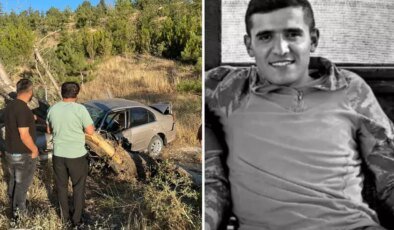 Göreve giden Uzman Çavuş, trafik kazasında hayatını kaybetti