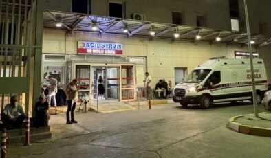Hastanede eşini silahla vurdu!