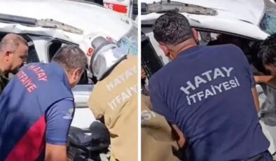 Hatay’da düğün yolunda feci kaza! 3 ölü, 2 yaralı