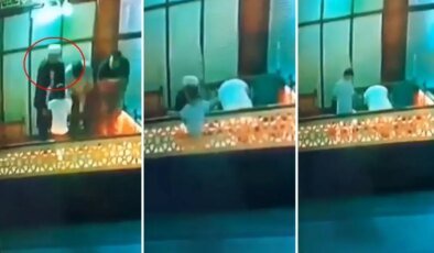 Herkes bu imamı konuşuyor: Her şey namaz kıldığı esnada oldu