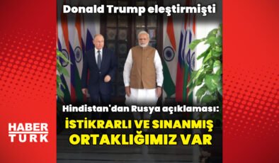 Hindistan’dan Rusya açıklaması