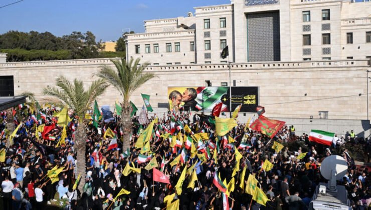 Hizbullah destekçilerinden ‘silah toplama’ protestosu