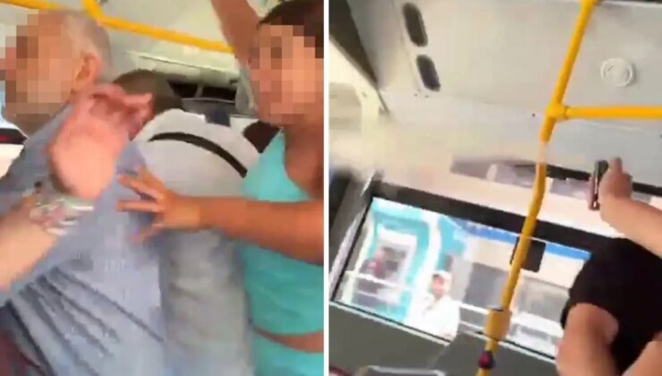 İETT otobüsünde ortalık karıştı, yolcu şoföre biber gazı sıktı