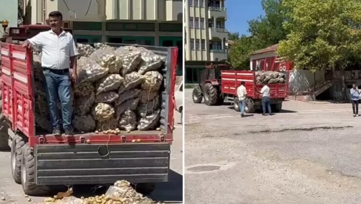 İlçe başkanının patates şovu pahalıya patlayacak
