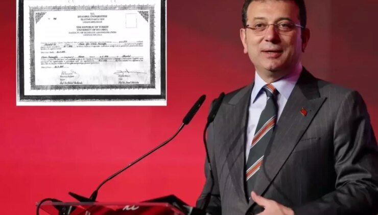 İmamoğlu ve 27 kişinin diplomaları YÖKSİS’ten silindi
