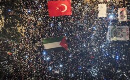 İstanbul’da binlerce kişi Gazze’ye umut ışığı olmak için yürüyor