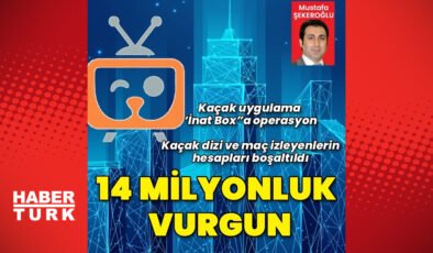 Kaçak uygulama ‘İnat Box’a operasyon