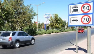 Karayollarındaki hız sınırlamaları yeniden düzenlenecek